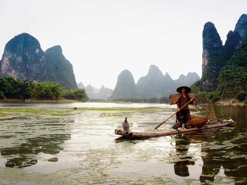 Li River bamboo rafting